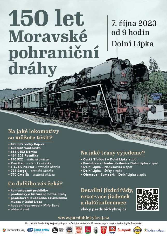 150 let Moravské pohraniční dráhy