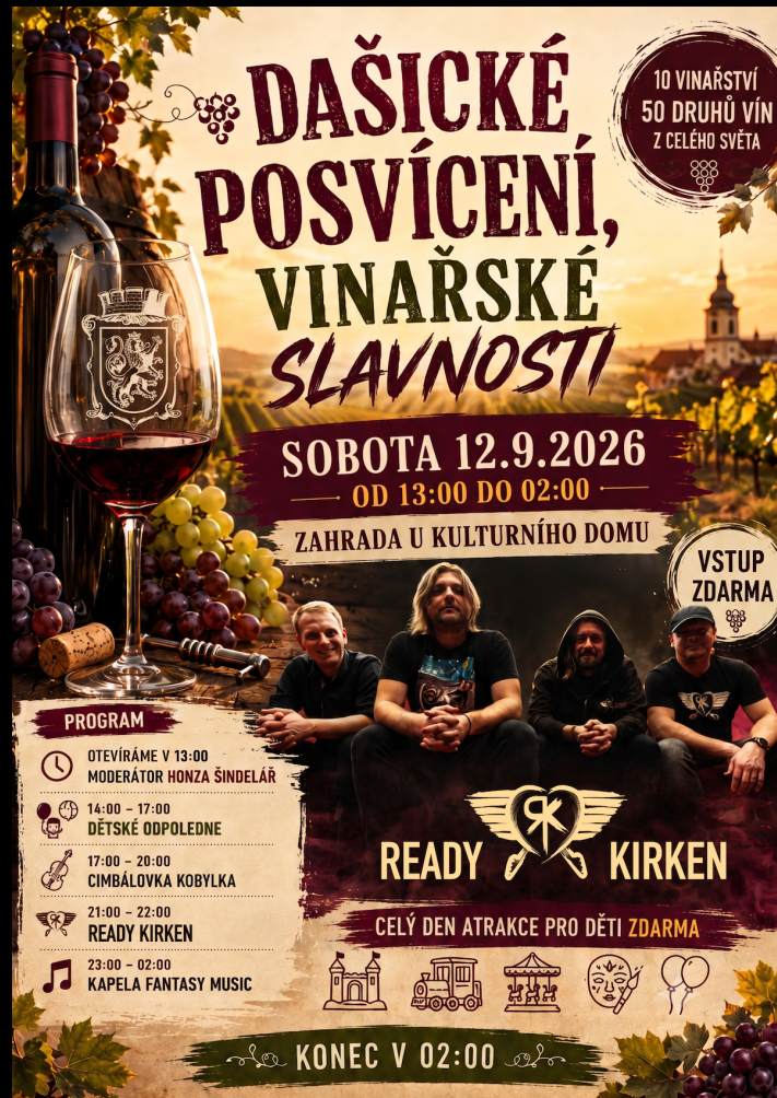 Dašice<br>Vinařské slavnosti Dašice<br>Vinařské slavnosti