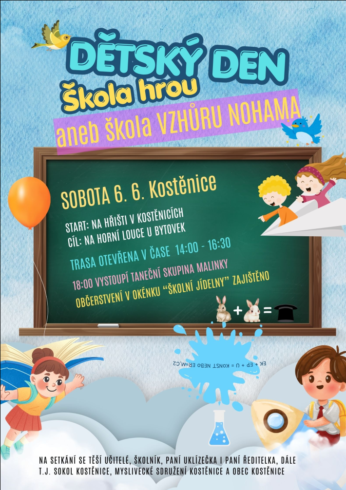 Dětský den<br>Škola hrou
