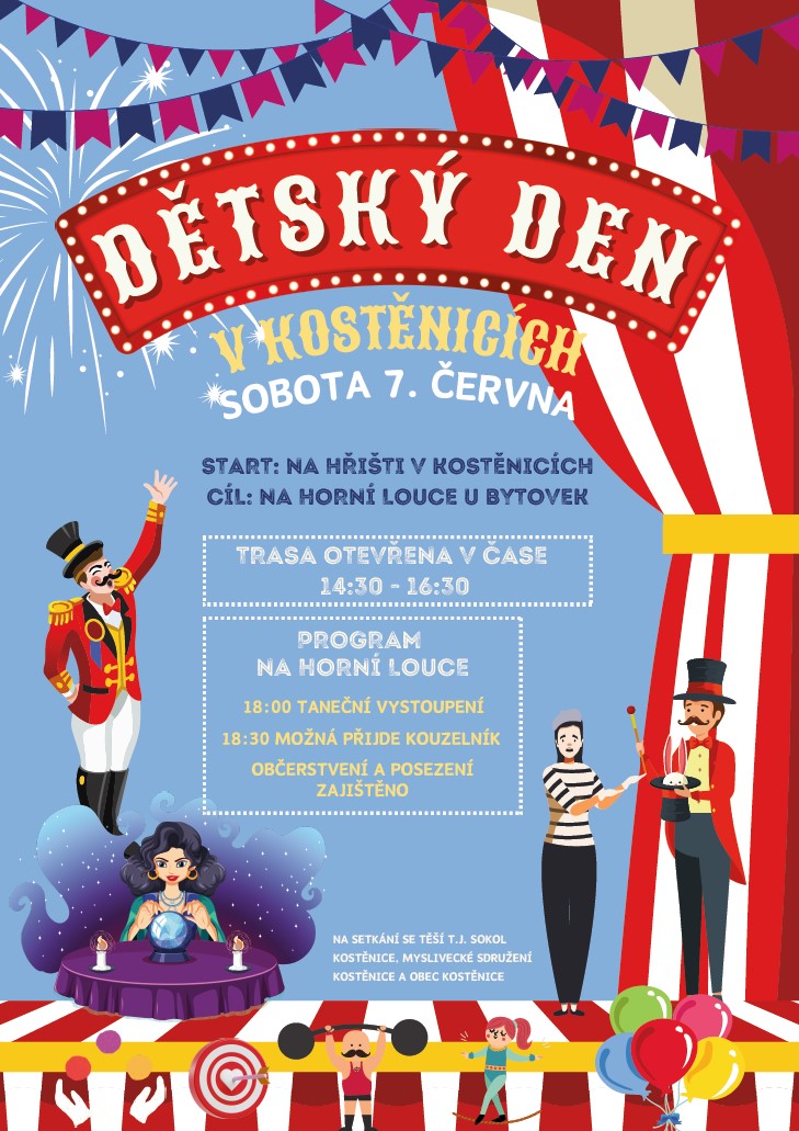Dětský den<br>v Kostěnicích