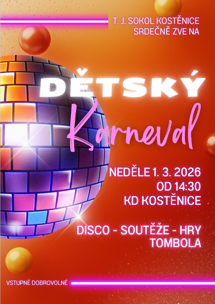Dětský karneval<br>2026