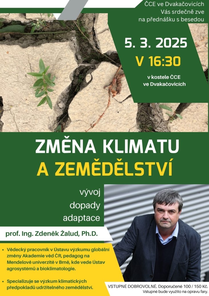 Změna klimatu <br>a zemědělství