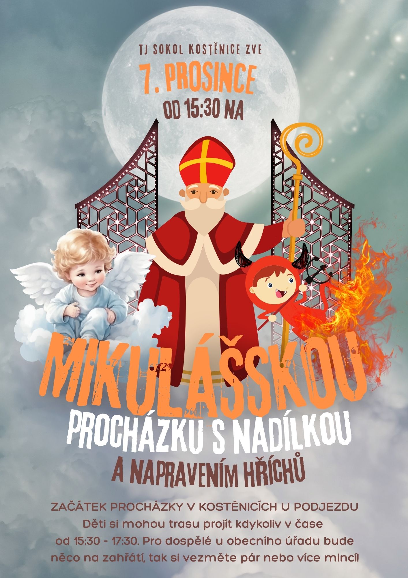 Mikulášská procházka<br>s nadílkou