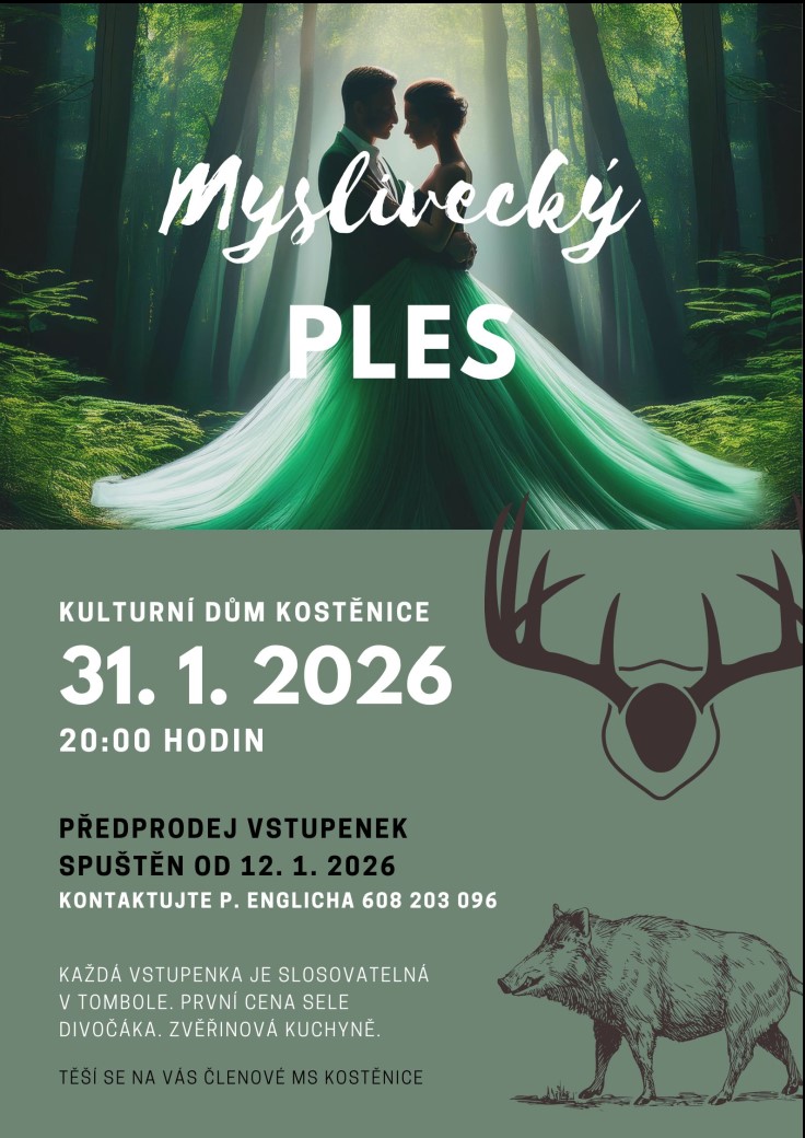 Myslivecký ples<br>2026