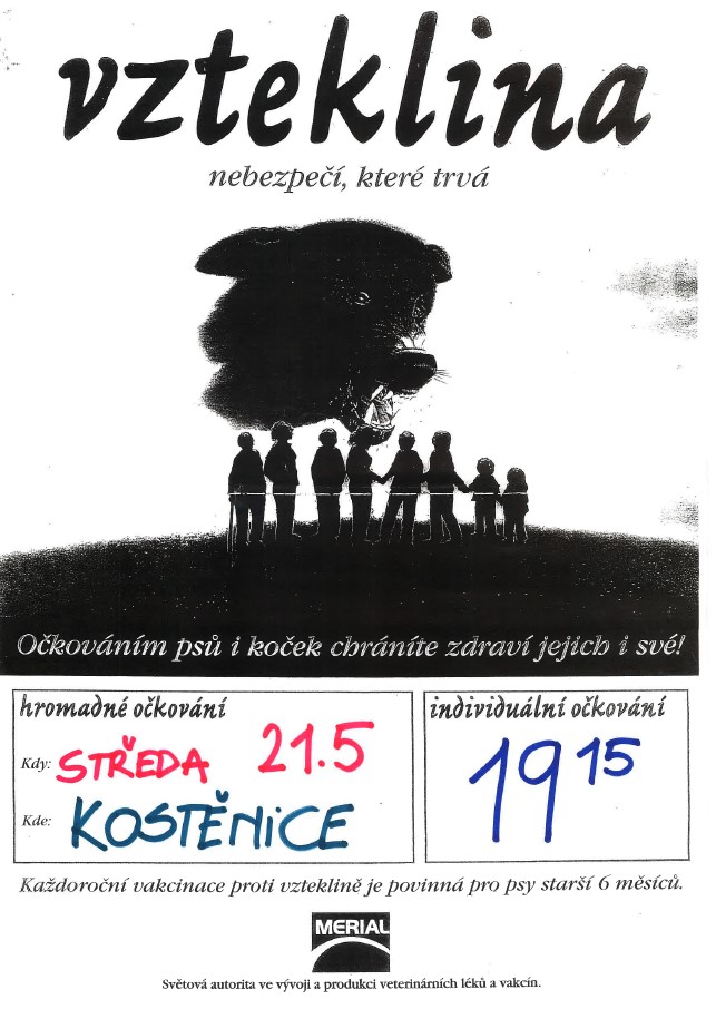 Hromadné očkování<br>psů a koček