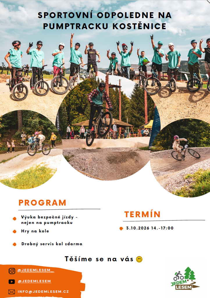Sportovní odpoledne<br>na Pumptracku
