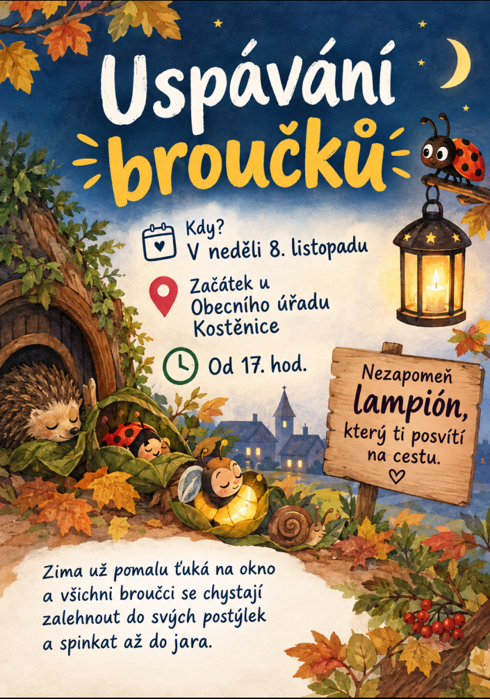 Uspávání<br>broučků