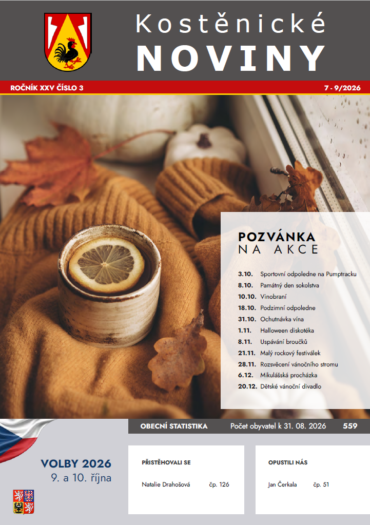 Kostěnické noviny<br>2026/3